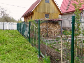 3D заборы 15 метров фото в Лобне